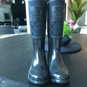 Coach Rain Boots